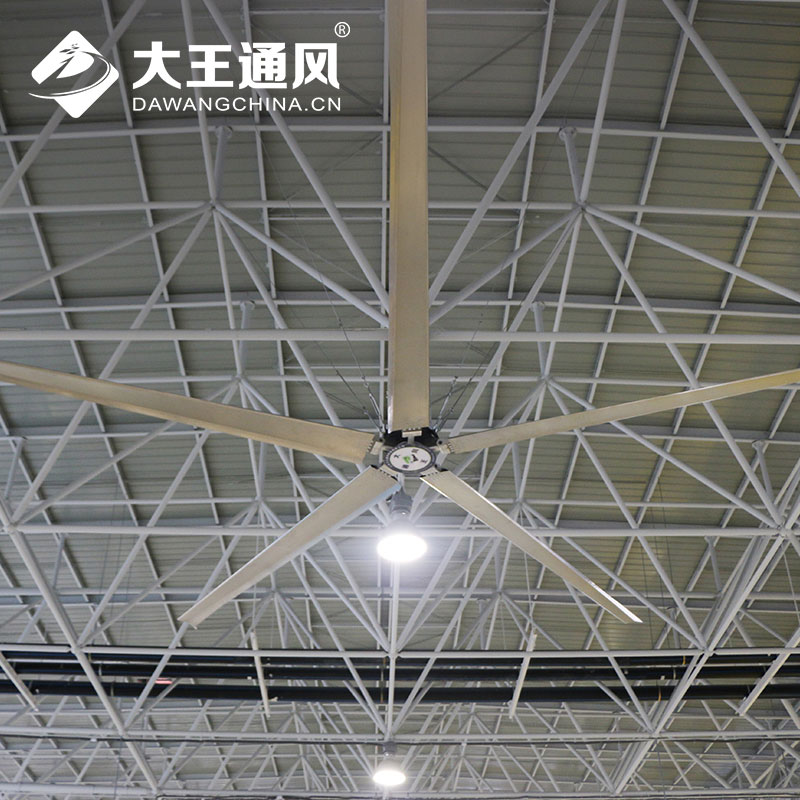连云港7.3米工业大风扇 高达86%的电机效率