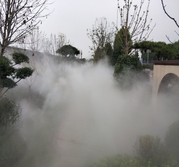 马鞍山温泉景观造雾设备主机
