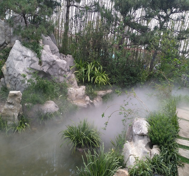 丹东别墅区景观造雾主机