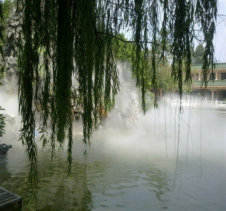 蚌埠温泉景观造雾设备方案