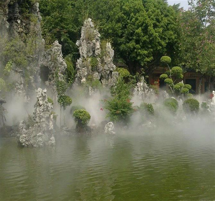蚌埠温泉景观造雾设备方案