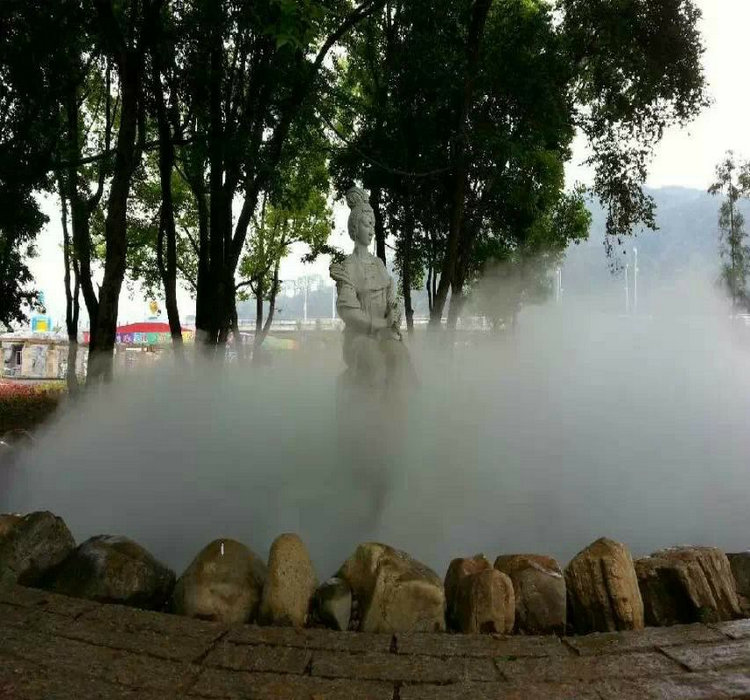 青岛公园造雾设备方案