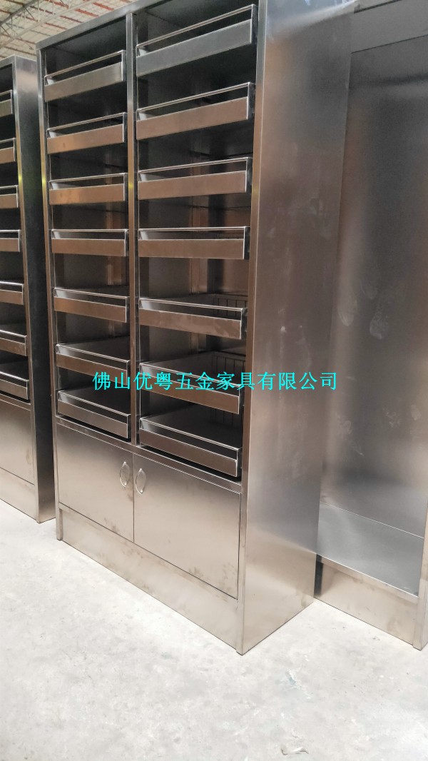 肇庆304不锈钢柜柜定做不锈钢文件柜家具厂家供应
