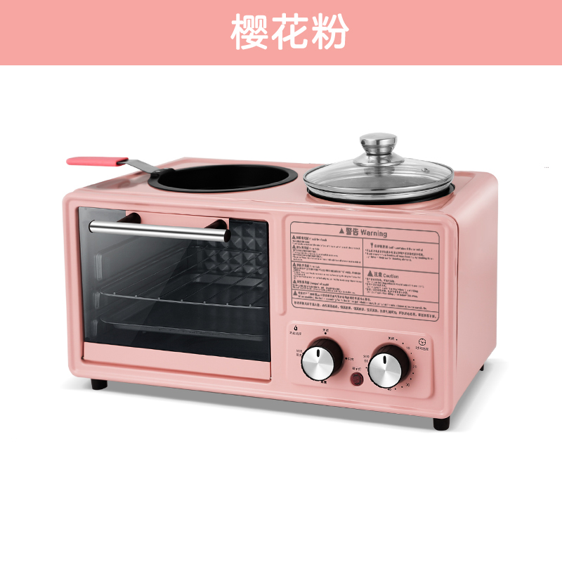 早餐机厂家烤家用多士炉机吐司机电烤箱多功能用途锅电煮锅