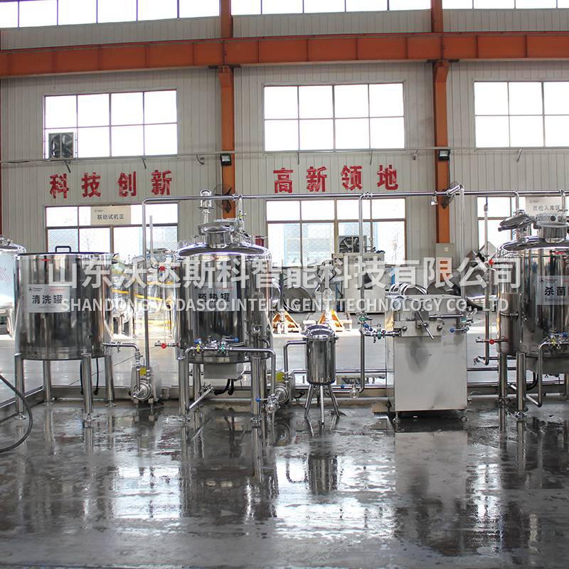 酸乳消毒机械 酸乳制品加工厂设备 奶生产全套机械
