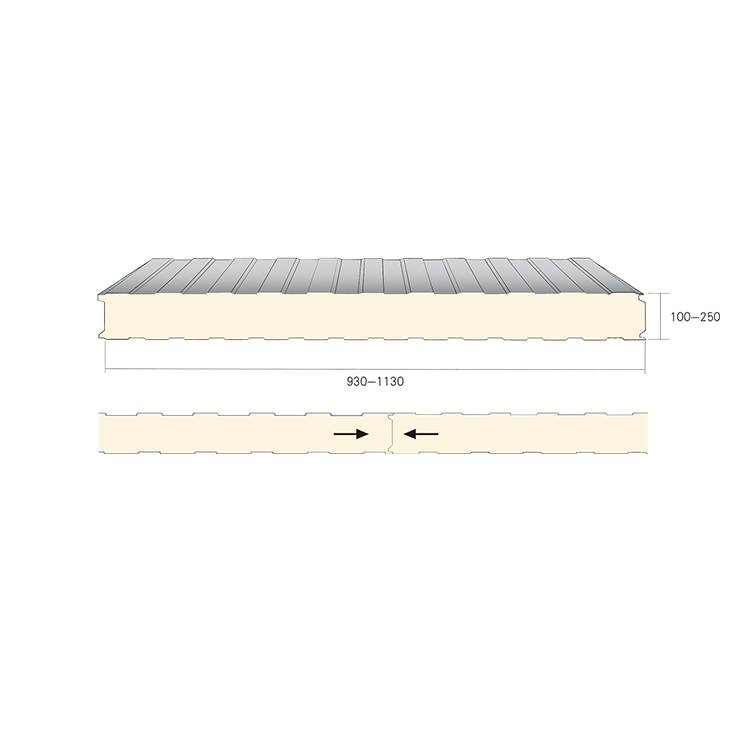 成都100厚聚氨酯保溫板規格 聚氨酯冷庫板 當天送達工地現場