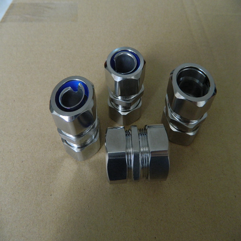 焦作銷售鋼管自固鍍鋅接頭 Φ25-G1鋅合金鋼管卡套接頭