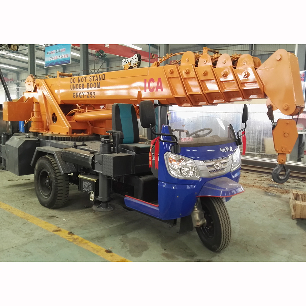 厂家直销支持定制3吨农用三轮吊车5吨工业吊车工地可用起重机