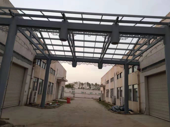 金华钢结构遮阳雨棚 抱诚守真 上海拓立建筑装饰工程供应