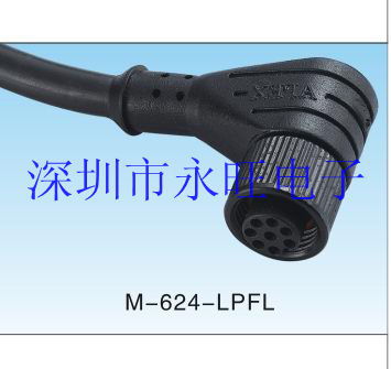 中国台湾 錩钢PLT航空接头 防水连接器 M-624-LPFL 连接头