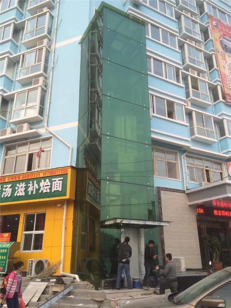 郑州二七区6楼旧楼加装电梯方案