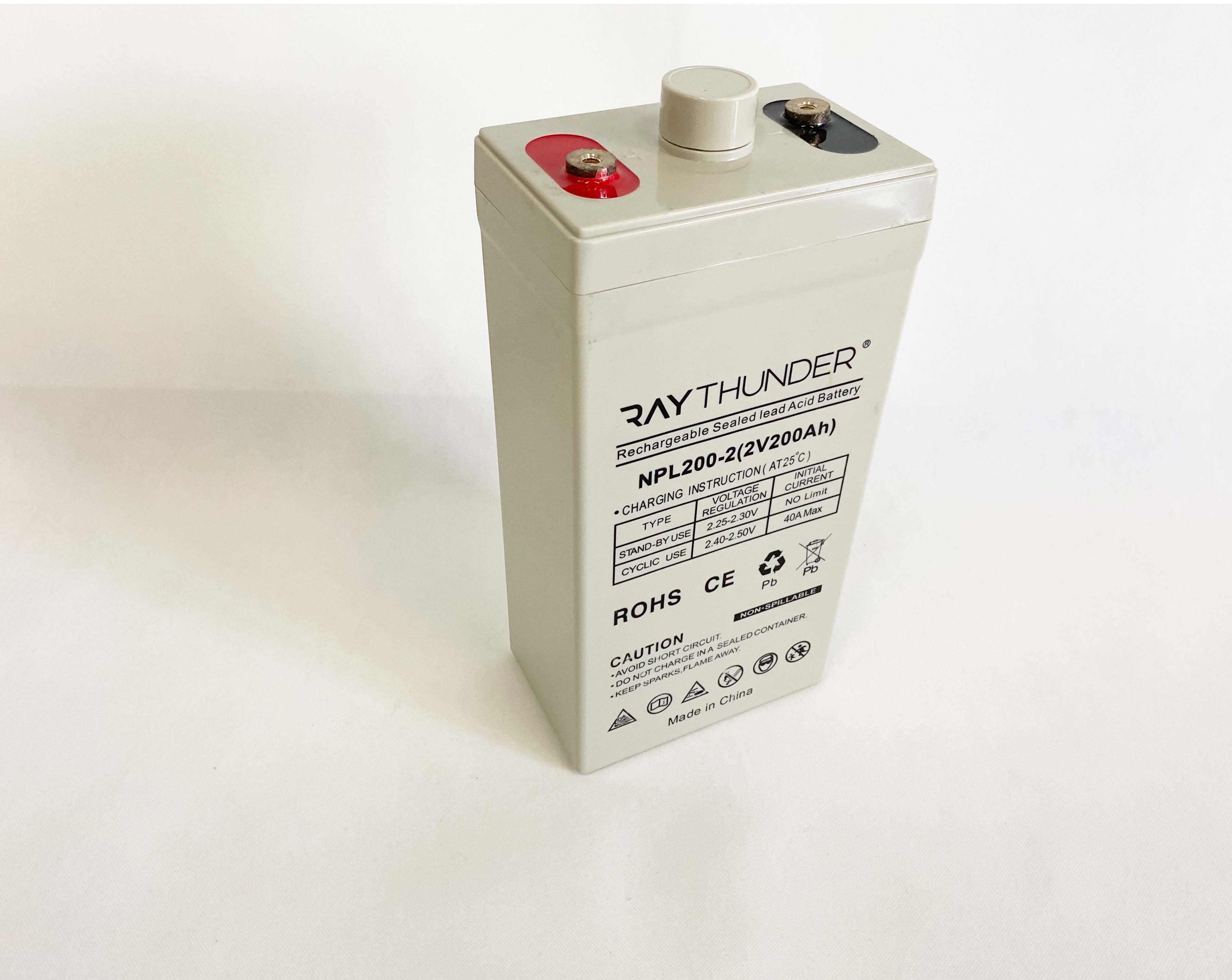 2V300AH铅酸电池 供电厂电池 铁路设备电池 免维护蓄电池