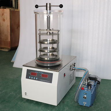 上海豫明压盖型台式冷冻干燥机 真空冷冻干燥机/FD-1B-50