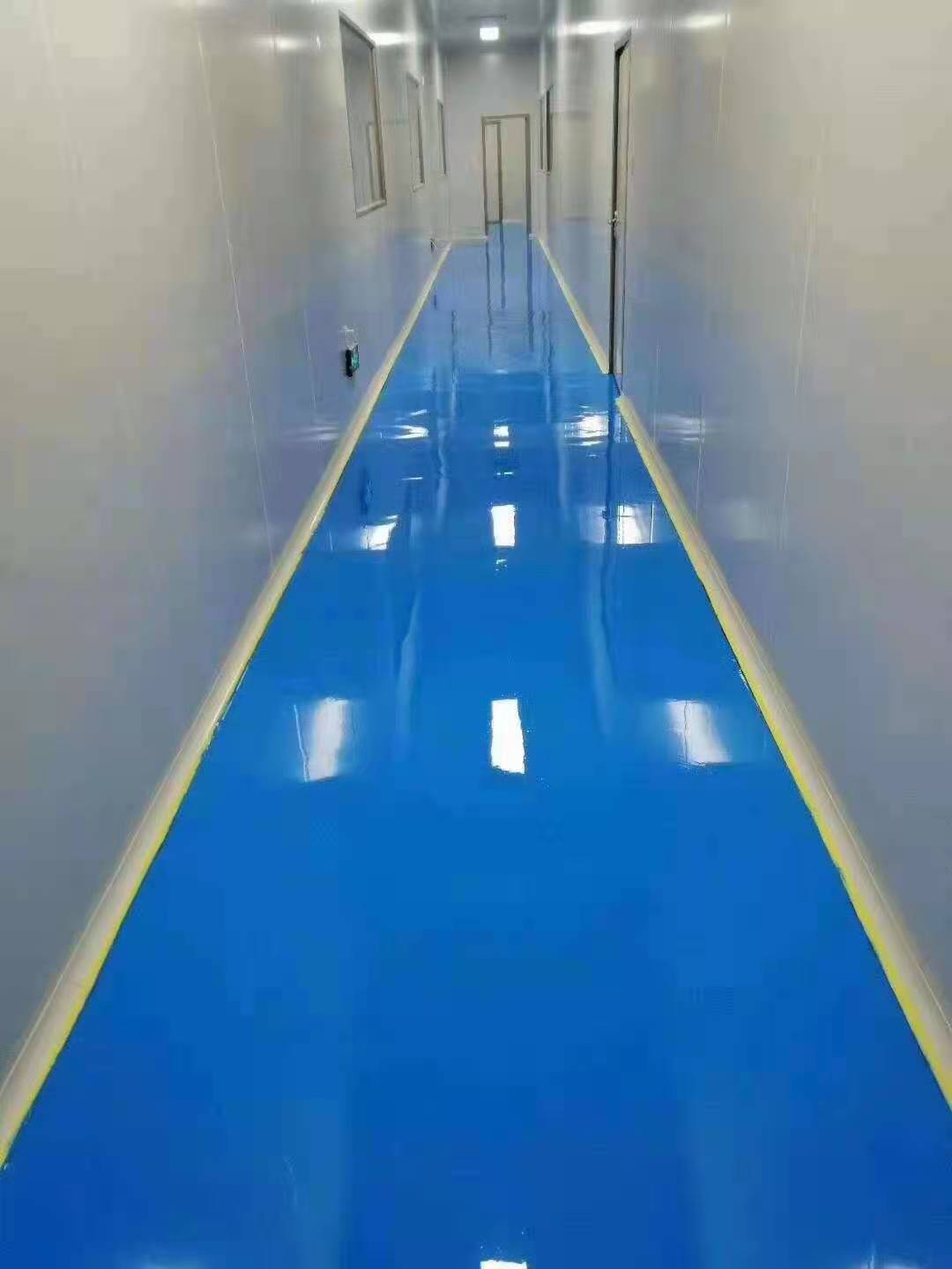 重庆车间办公室医院写字楼做环氧自流平地坪漆，停车场耐磨地坪