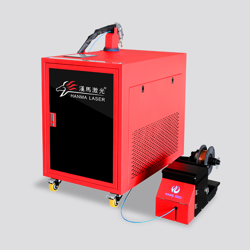 广东激光焊接机镀锌板碳钢手持激光焊接机汉马激光厂家价格