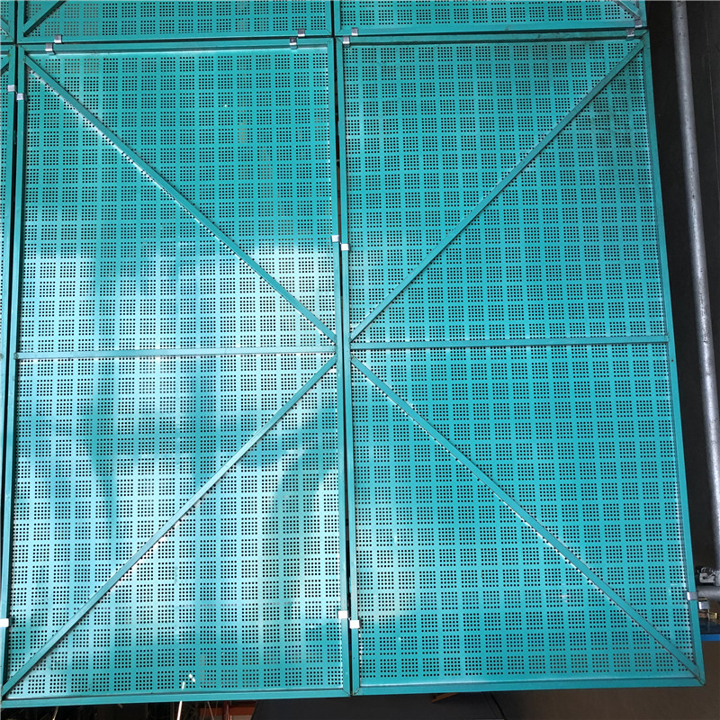 钢板网-规格颜色可定制-移动爬架网生产厂家