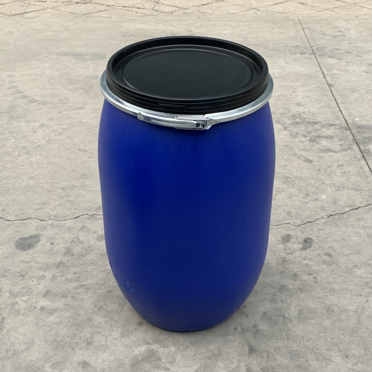 敞口120公斤塑料桶120升法兰塑料桶