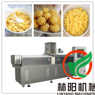 枣庄谷物脆燕麦片生产线 枣庄谷物脆燕麦片生产设备 LY70谷物脆燕麦片加工机械