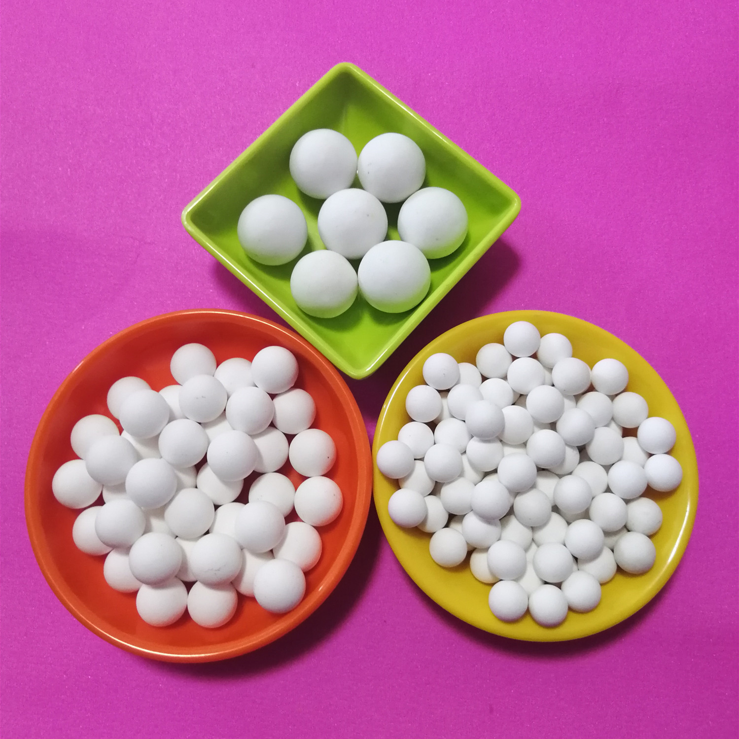 球磨机用95高铝耐磨球 低磨耗陶瓷球 用于陶瓷化工等行业