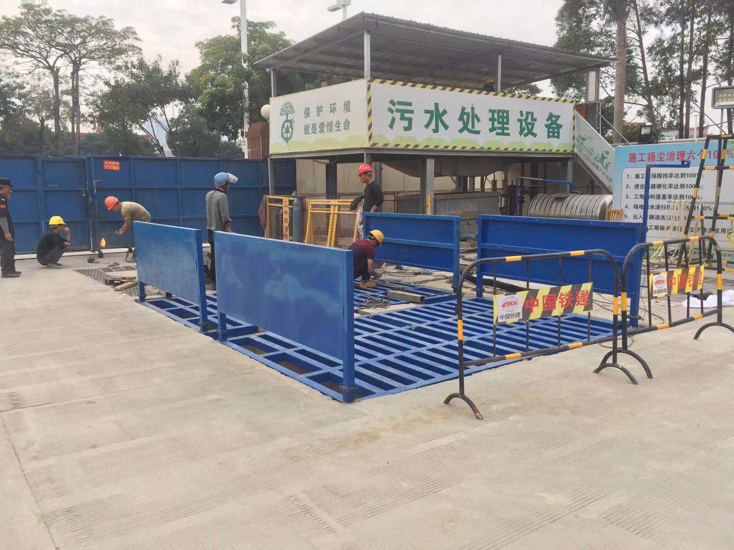 上海免基础洗轮机-免基础工地洗车机定制尺寸