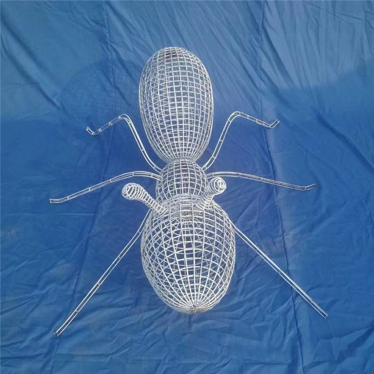公司 蚂蚁抽象雕塑 镂空雕塑蚂蚁