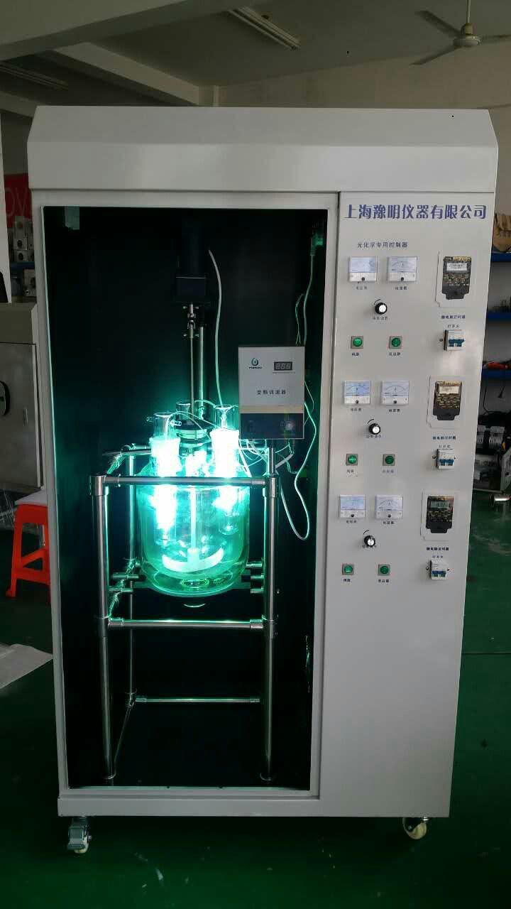 上海豫明YM-GHX-10L大容量光催化反应器、数显光化学反应器、光化学反应仪 光化学反应装置