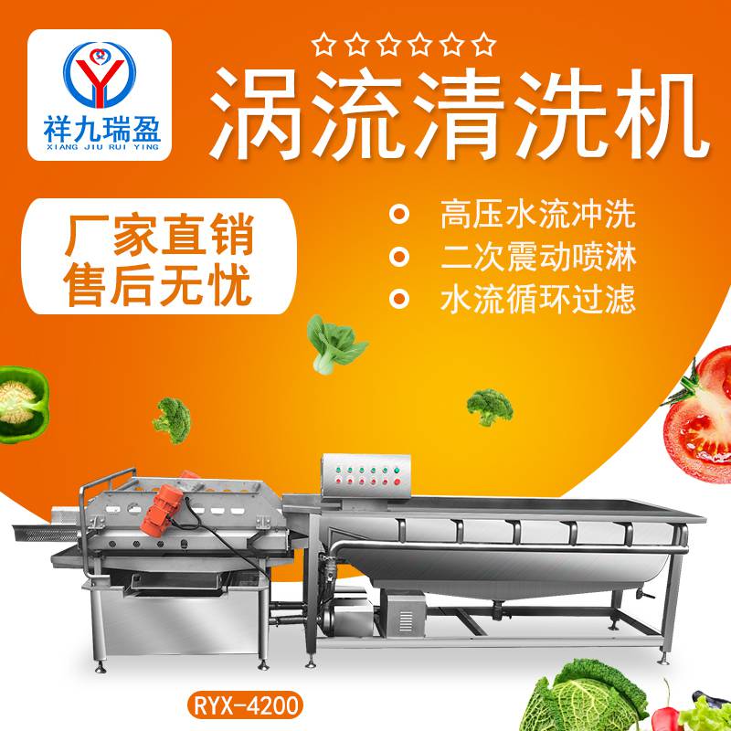 祥九瑞盈RY-4200型涡流蔬菜清洗机