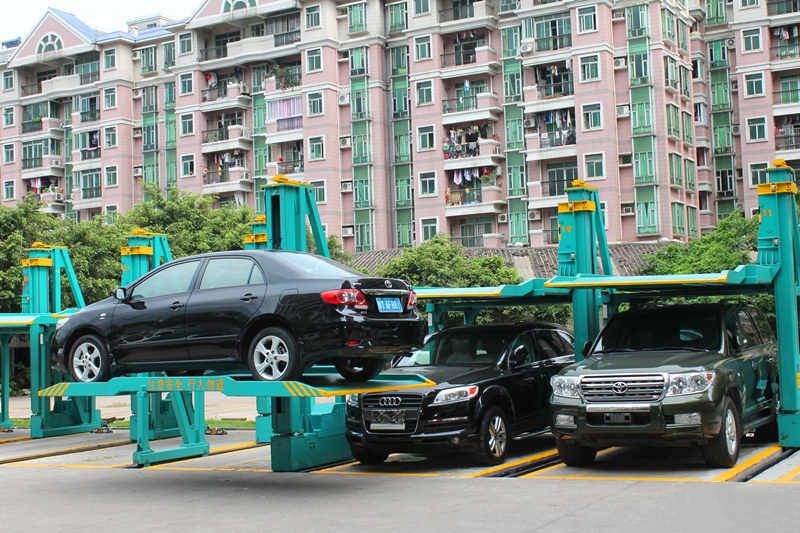 天津北京非标设计定制单臂无避让立体车库立体停车设备