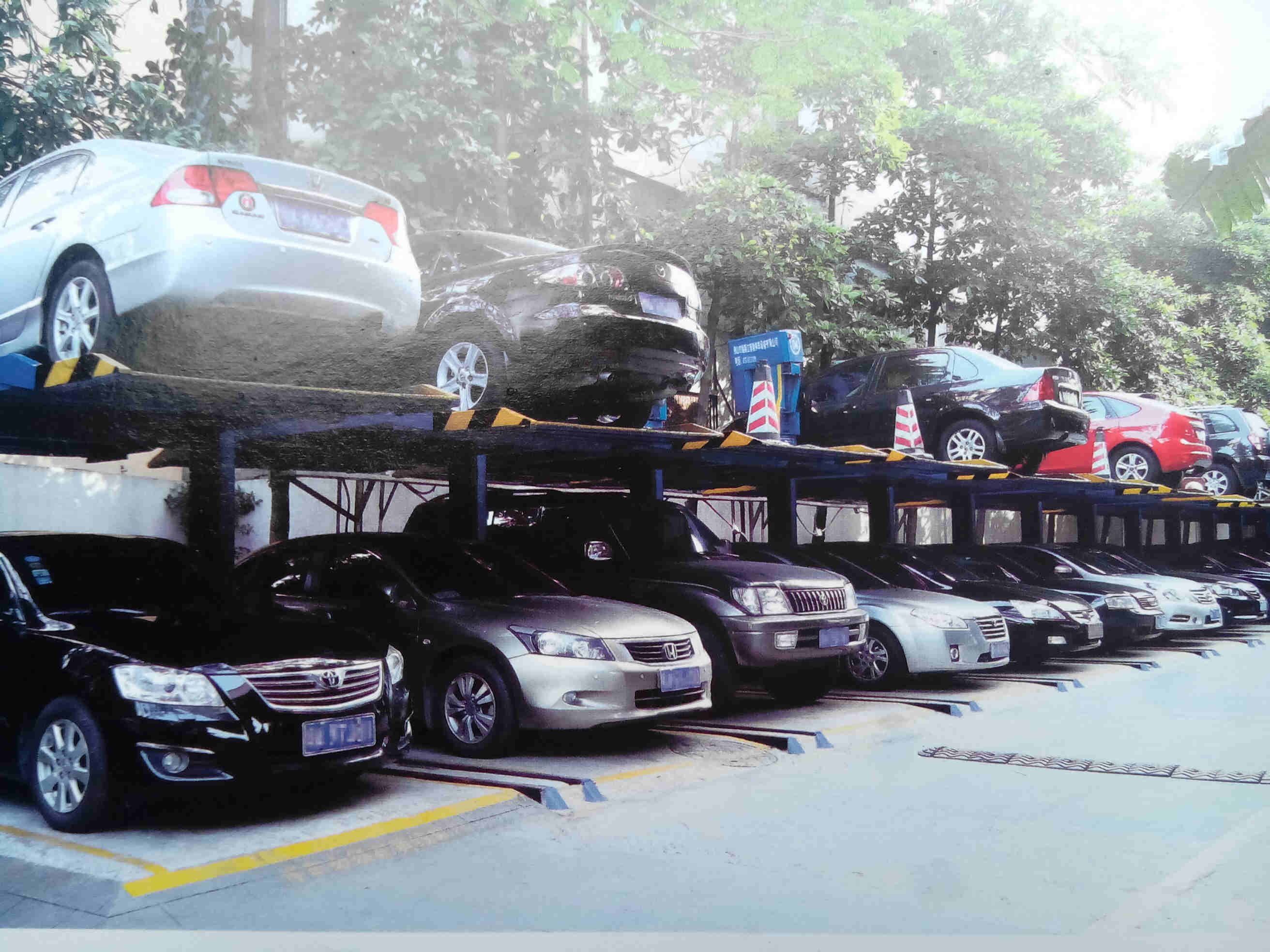 天津北京非标设计定制框架式无避让立体车库立体停车设备