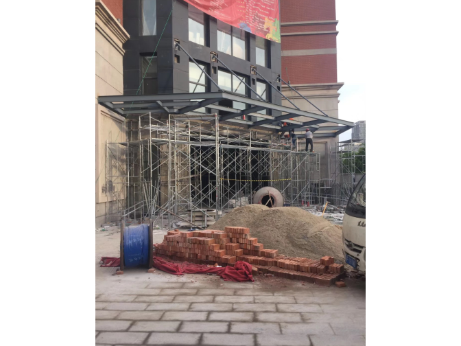 杭州钢结构遮阳雨棚 上海拓立建筑装饰工程供应