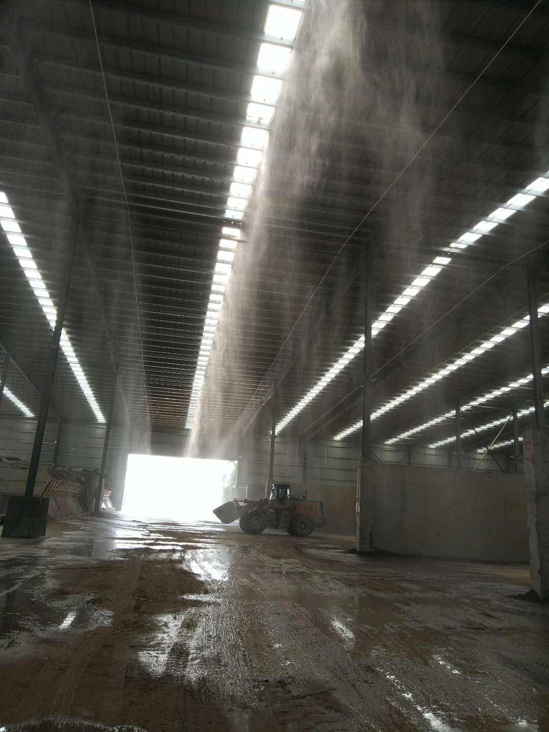 凉山工厂车间喷淋降尘施工方案