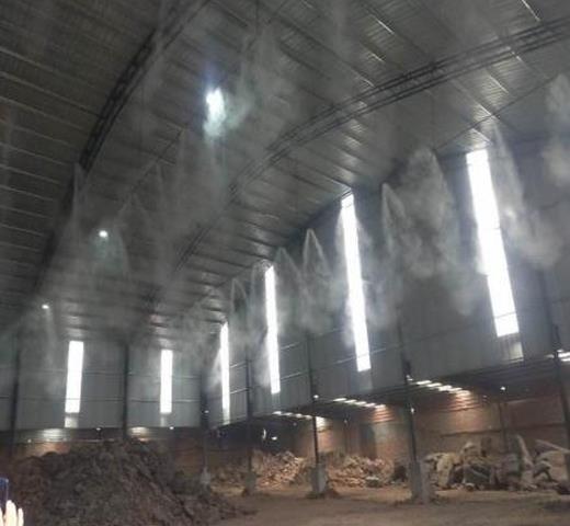 泸州煤矿厂房降尘喷雾上门设计-砂石厂降尘喷淋