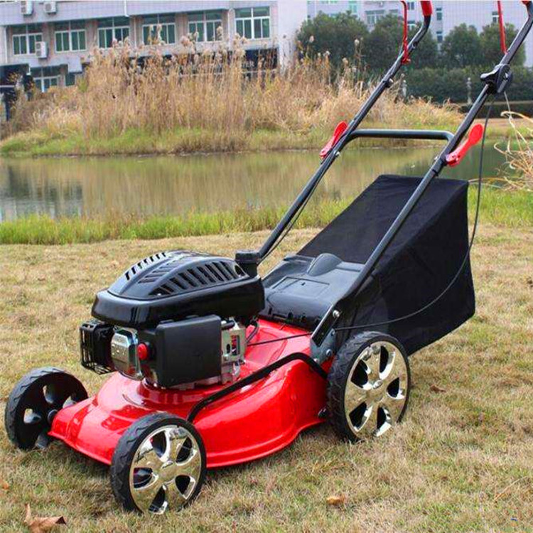 G18H型号手推式两轮割草机 四冲程汽油自走式除草机 草坪剪草机