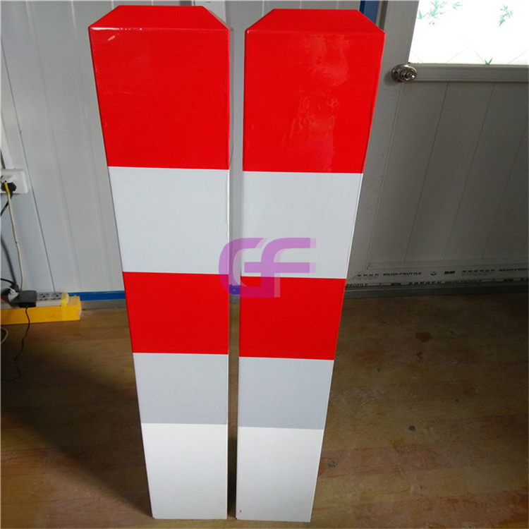 红白反光警示柱-交通安全玻璃钢警示桩厂家