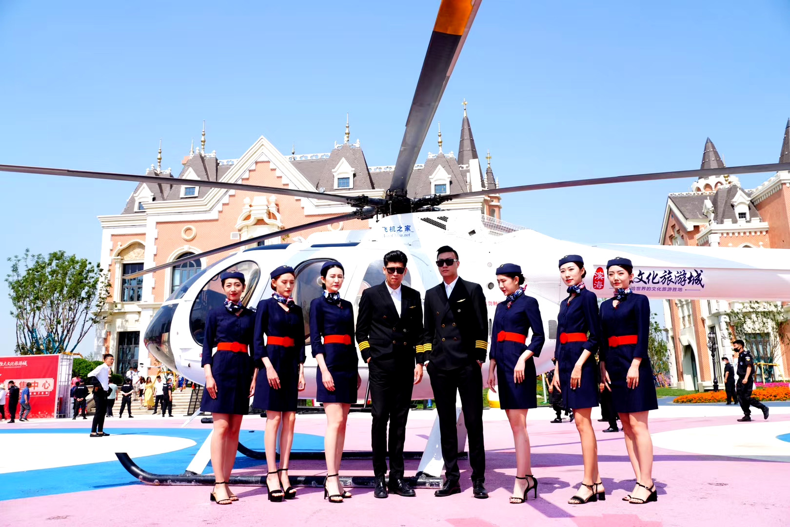 拉萨空中直升机婚礼服务 多种机型可选