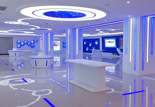合肥企业展厅装修，富有科技感的展厅这样设计！