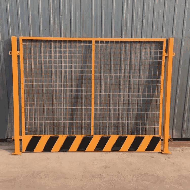 基坑护栏 工地施工安全保护镀锌竖管结实易安装