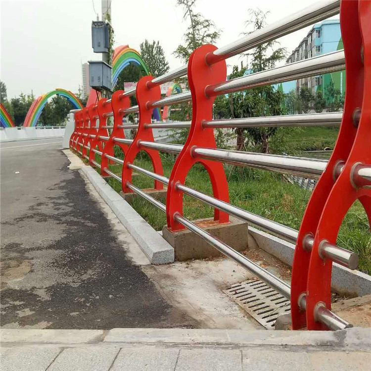 桥涵施工护栏 景观护栏高度