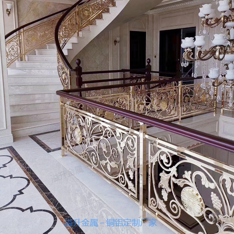 亚龙湾别墅都应当安装的铜楼梯扶手