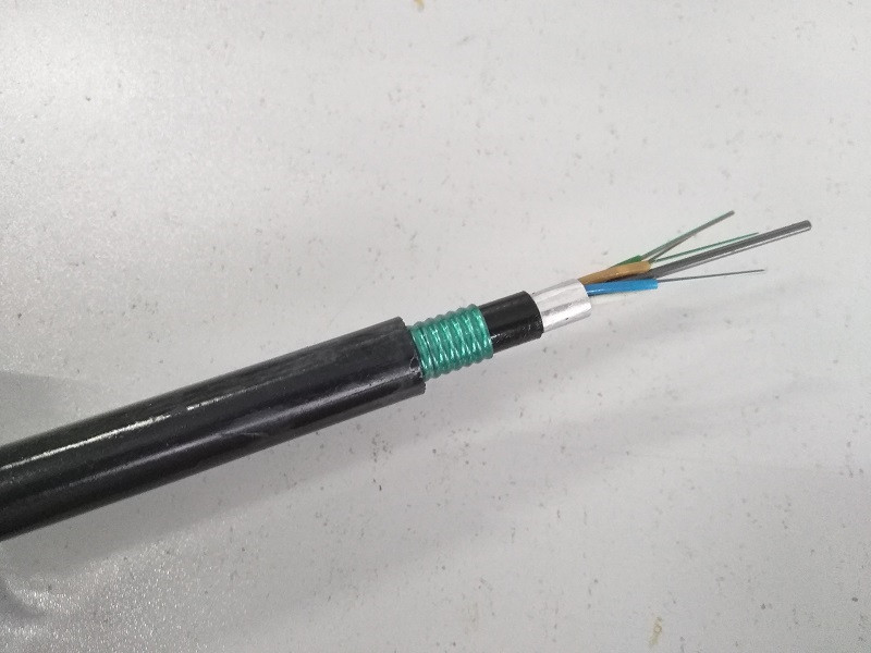 新疆双护套阻燃光缆规格型号 束管式光缆