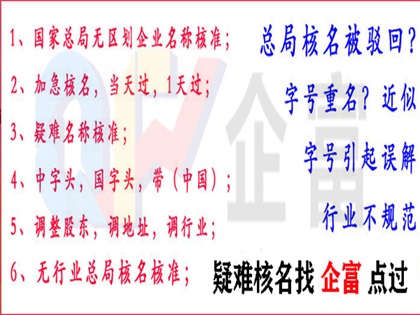 上海国家总局核名需要那些手续-详细介绍
