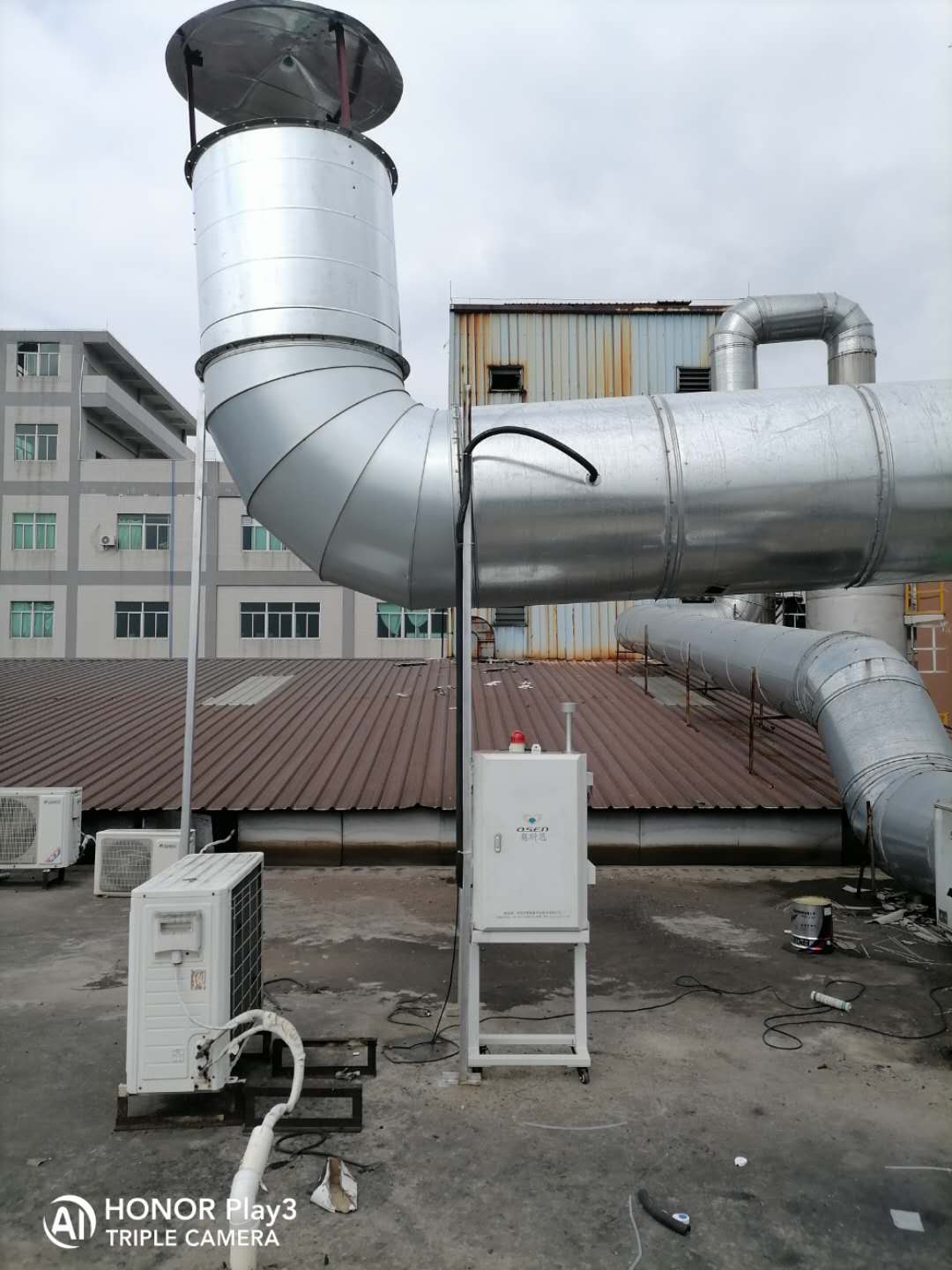 深圳厂界空气VOCs在线监测系统 PID原理喷漆行业VOCs气体检测仪