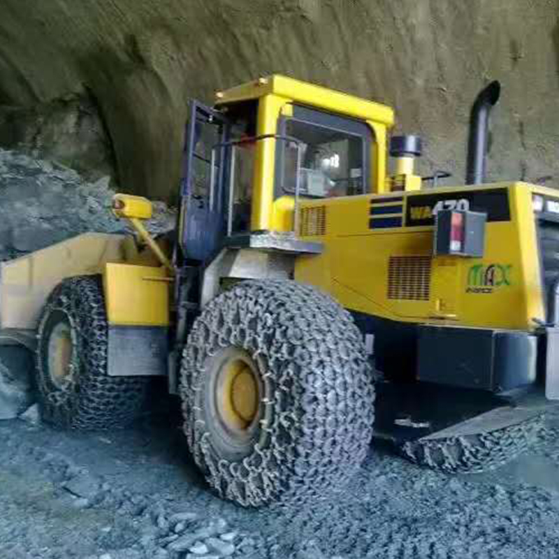 ZL25 30 40 50矿山隧道井下用 加密方节轮胎保护链 防滑链