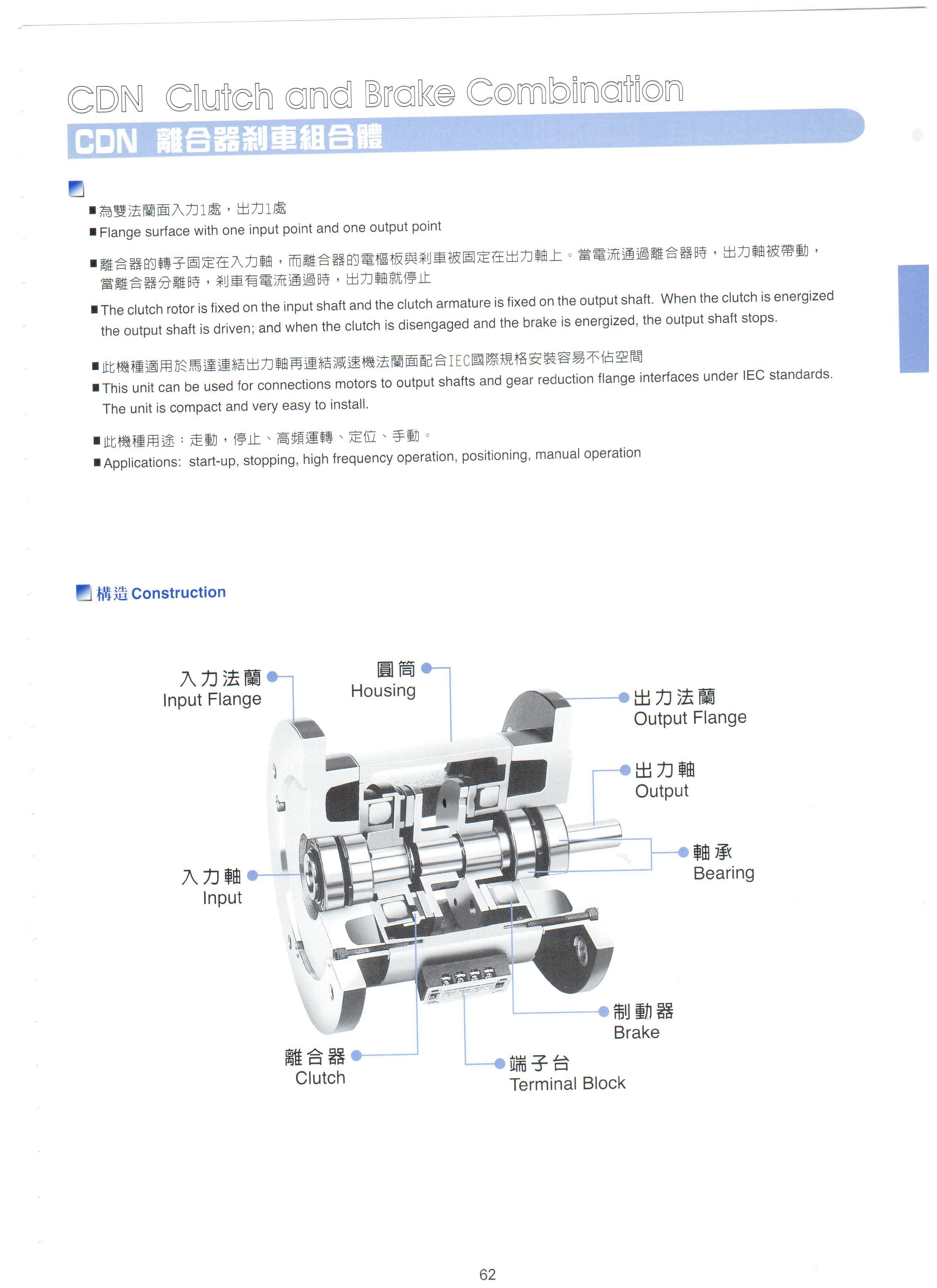 中国台湾仟岱离合器CSM1S5AA