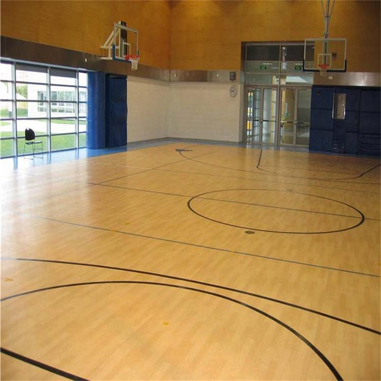 篮球馆枫木地板