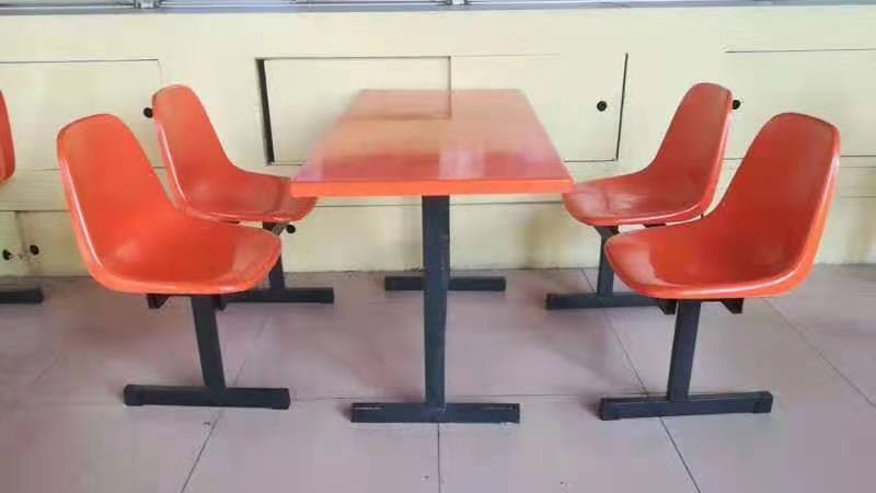 快餐店食堂餐桌椅组合