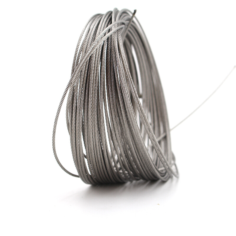 304不锈钢钢丝 牵引起重升降钢丝绳耐酸耐碱耐磨防锈