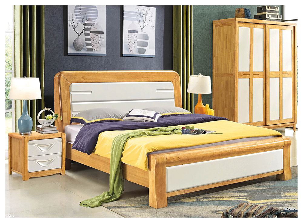 实木床橡木床婚床储物床 家具厂家直销批发零售