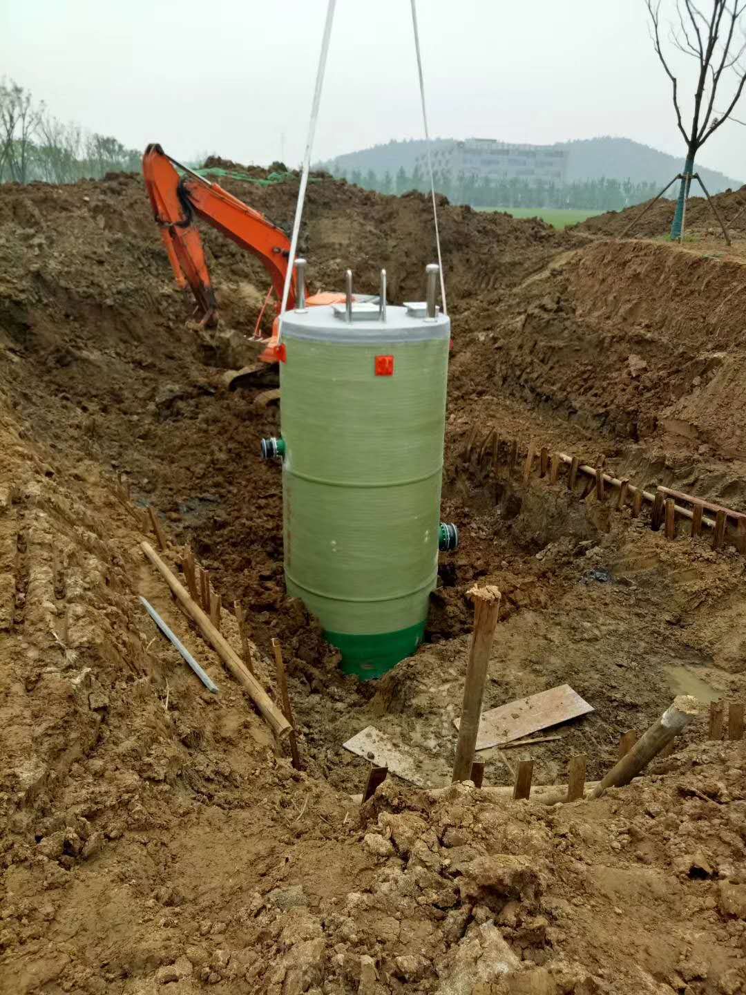 一体化预制泵站 不锈钢污水提升泵站