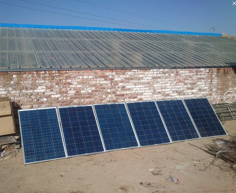 甘肃酒泉5KW家用太阳能发电设备供家庭用电设备使用